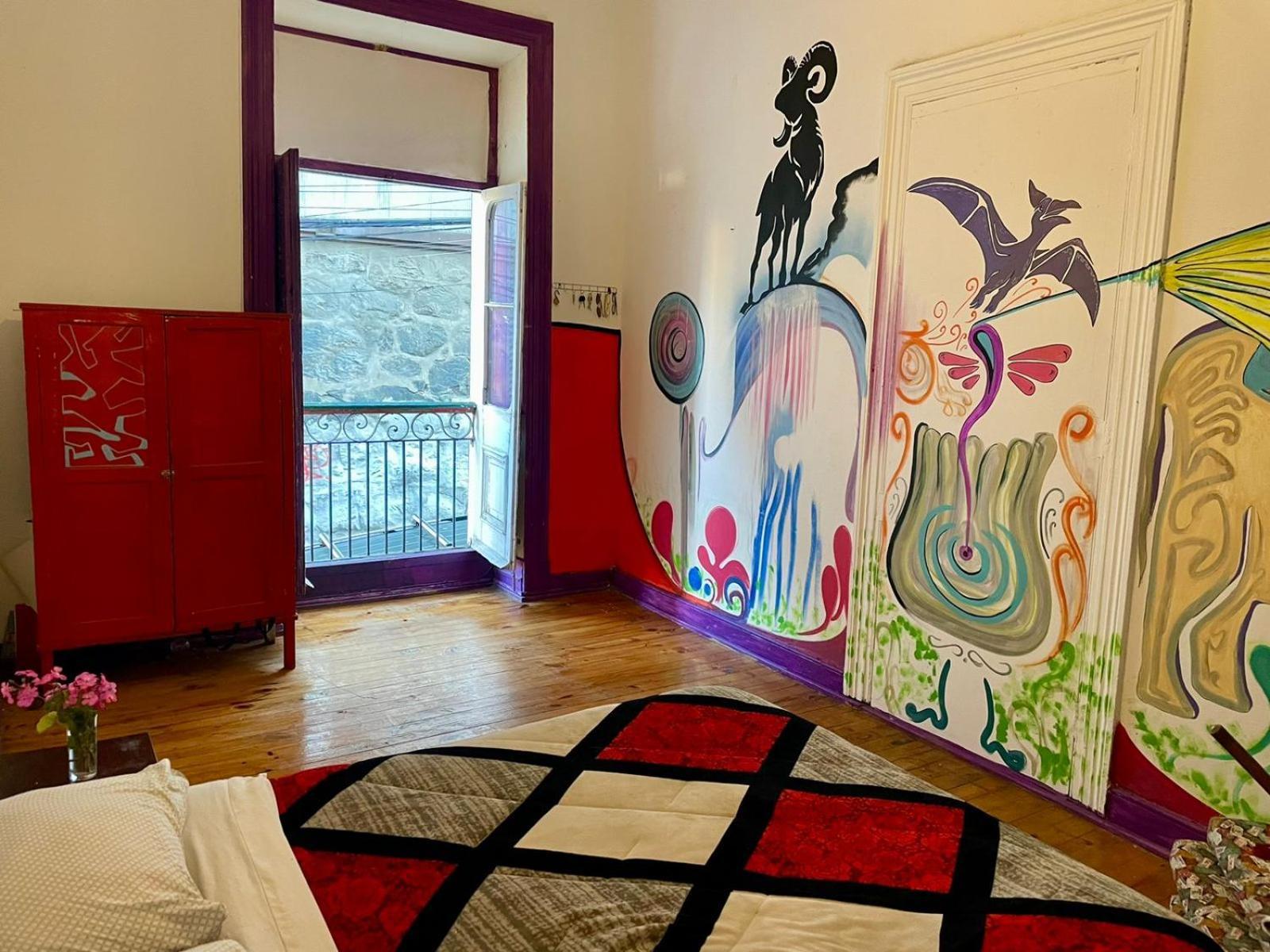 Art Hostel Casa Chaman ヴァルパライソ エクステリア 写真