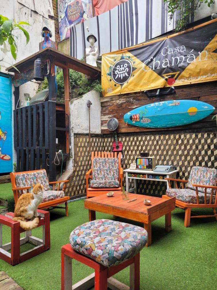 Art Hostel Casa Chaman ヴァルパライソ エクステリア 写真