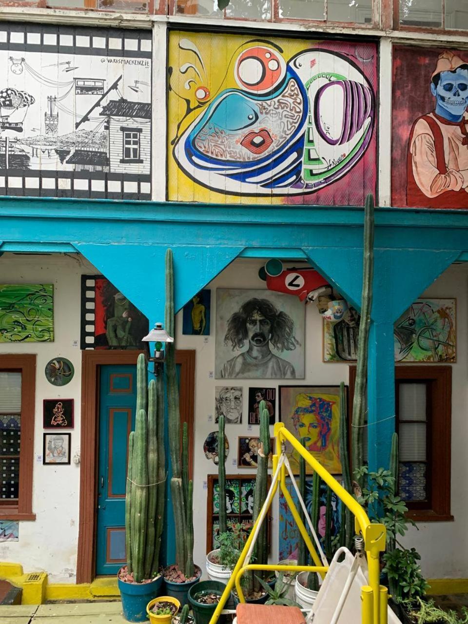 Art Hostel Casa Chaman ヴァルパライソ エクステリア 写真