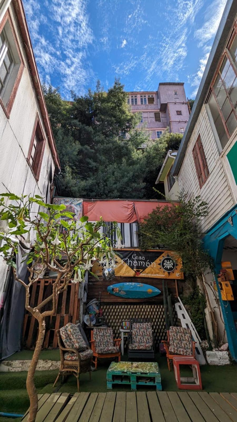 Art Hostel Casa Chaman ヴァルパライソ エクステリア 写真